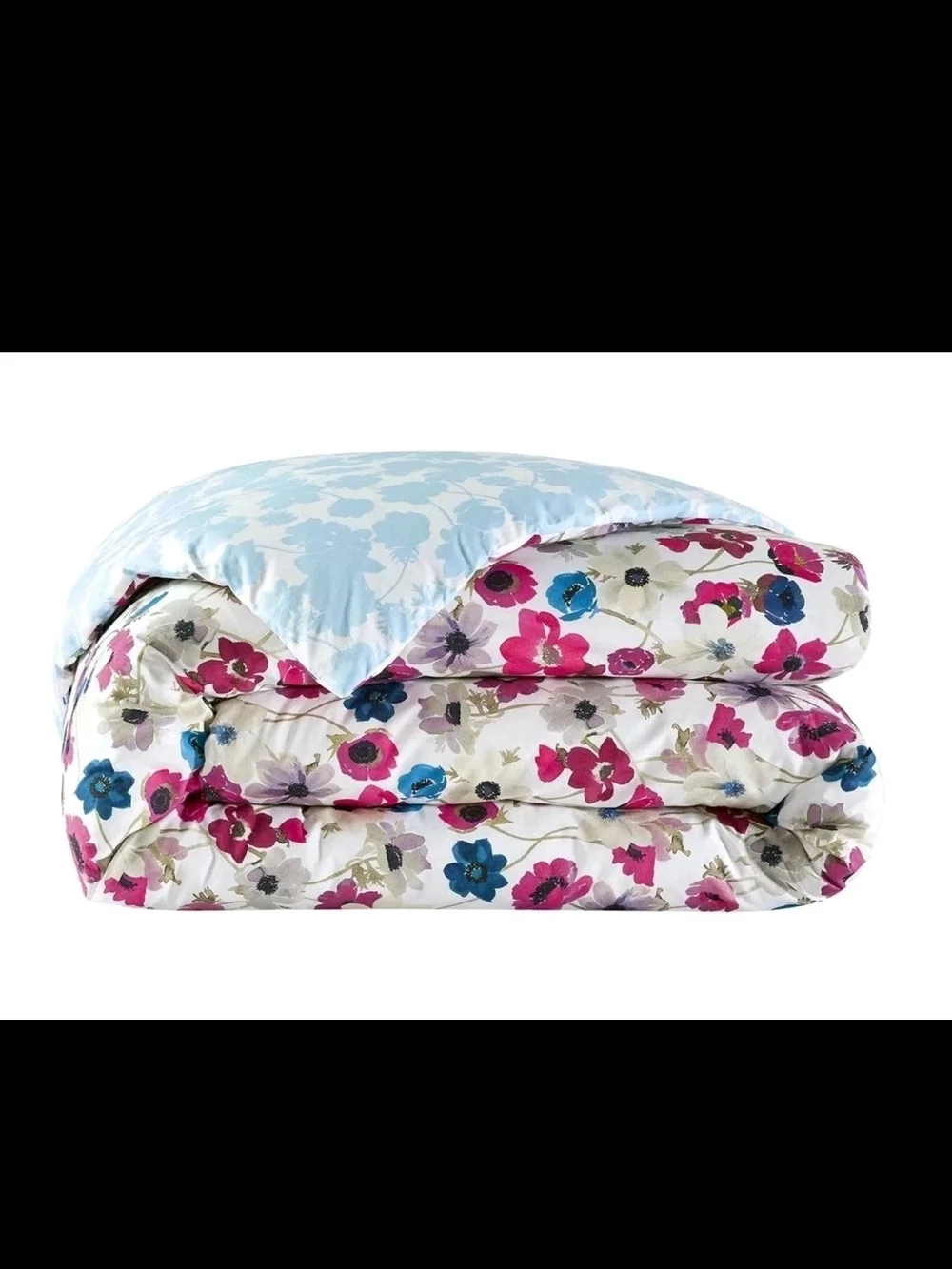 Anne de Solene Prairie Duvet Cover In Sz King - Colorful Floral - NEW!